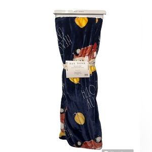 Rae Dunn Hello Fall throw blanket new with tags